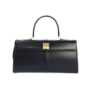 Saint Laurent YSL logo calf leather handbag